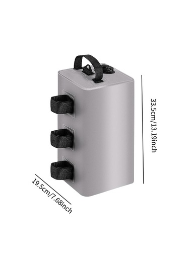 Dolıty Gölgelik Su Ağırlık Çantası Katlanır Bacak Gri-10-l 10 L Çok Renkli