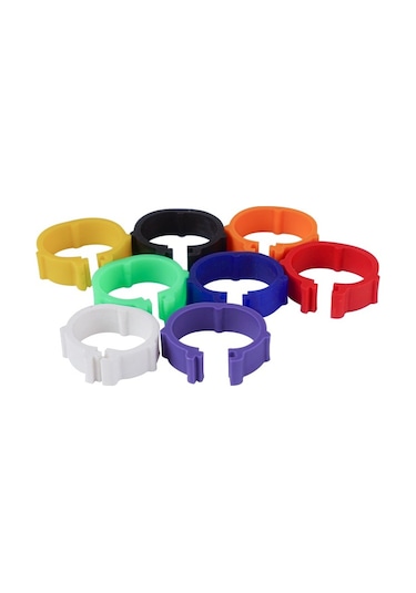 Tavpet Tavuk Bileziği 18 MM 50'li Çok Renkli