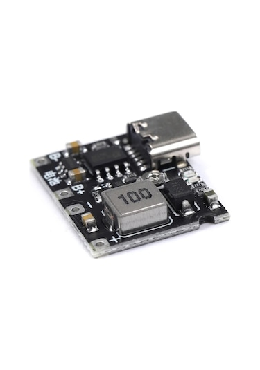 Tp4056 18650 Lityum Pil Şarj Modül Type C Ayarlı Voltaj Yükseltic