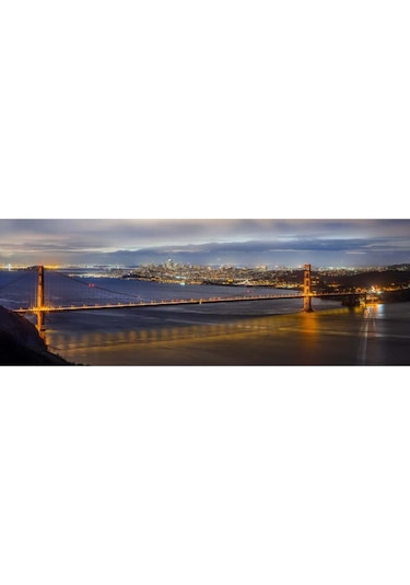 Golden Gate,san Francisco 1000 Parça Panorama Puzzle