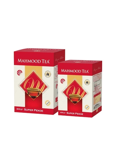 Mahmood Tea Super Pekoe Ithal Seylan Sri Lanka Ceylon Dökme Çayı 400 G + 800 G