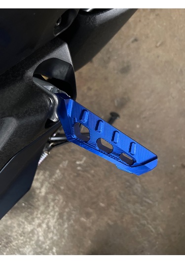 Dinosaurs Altın, Yamaha Tmax530 Tmax560 Tmax500 Uçan Arka Pedal Modifikasyon Pedal Dayanağı İçin Uygundur Gosterildigi Gibi