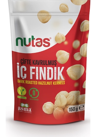 Nutas Çifte Kavrulmuş İç Fındık 150 G