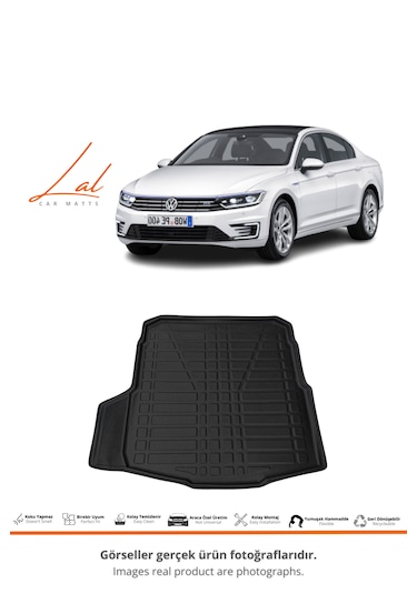 Volkswagen Passat B8 İmpression 3d Bagaj Havuzu 2015-2022 Uyumlu