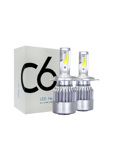 C6 H7 Led Xenon 10800 Lümen Şimşek Etkili 6000K