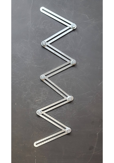 Benan Tools Çok Fonksiyonlu Ayarlanabilir Uzun Cetvel 150 Cm