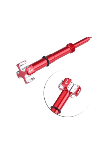 Kosona Keihin Fcr Fcr-mx Karbüratörleri İçin Cnc Alüminyum Hava Yakıt Karışımı Ayar Vida Siyah - 4 Takımlı Motosikletler İçin Dayanıklı Ve Hassas