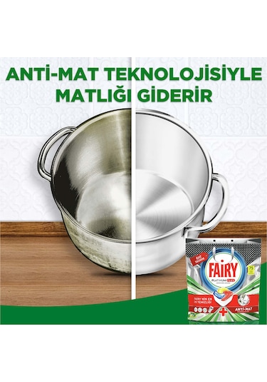 Fairy Platinum Plus Bulaşık Makinesi Deterjanı 3 x 75 Tablet