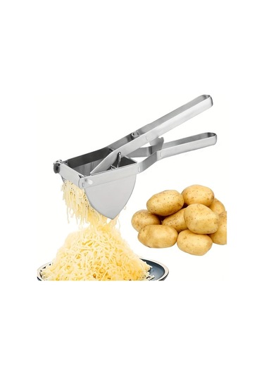 Honeybeeshop 1 Paket Paslanmaz Celik Patates Ezici Puresi Sebze Meyve Manuel Sikacak Pres 1pc