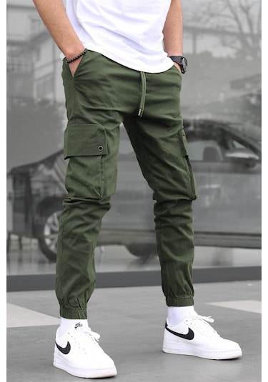 Madmext Madmext Haki Kargo Cep Jogger Pantolon 5647-haki Haki
