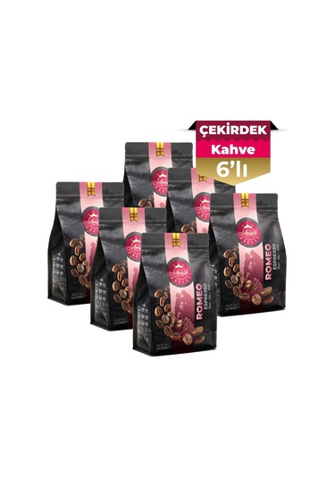 Anisah Romeo Espresso Çekirdek Kahve 6 x 1 KG