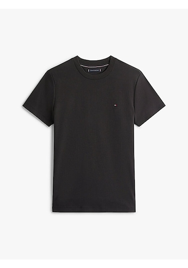 Tommy Hilfiger Mw0mw33202 Luxury Erkek Tişört Siyah