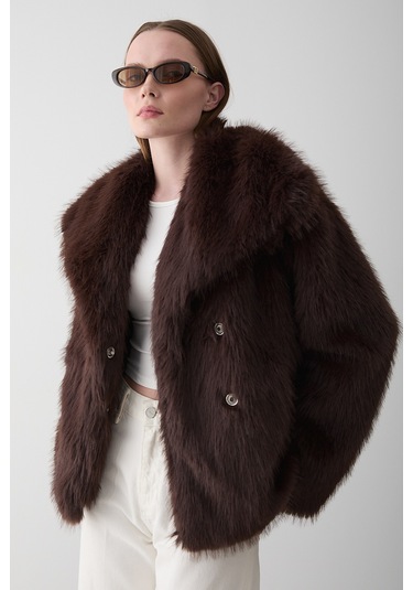 Kahverengi Britney Kürk - 8900 Kahverengi