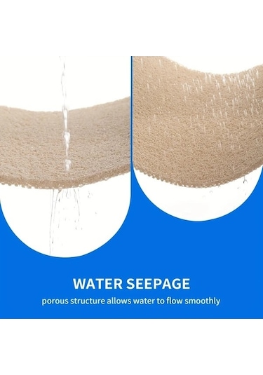 Trendooze Hızlı Kuruyan Kaymaz Banyo Paspası - 24x16 İnç Pvc Bej Renk Sunshine022 Bej