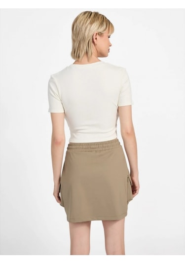 Guess Carla Kadın Krem Aktif Top V5yp08k8rt2-a10f Krem