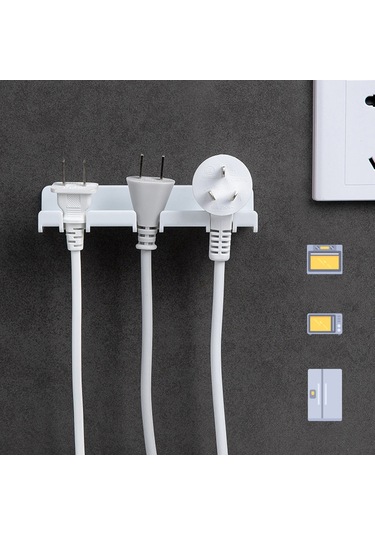 Konesam Köprücük, Diş Fırçası Ve Telefon İçin Duvar Bağcıklı Olmayan Otomatik Yapışkan Halka - Evde Mutfak, Banyo, Yatak Odası Saklama - Koyu Mavi Diğer