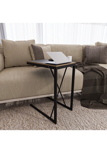 C Sehpa Yan Sehpa Zigon Sehpa Füme 1412