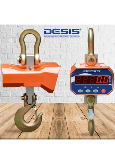 Desis Ocs-a Dijital Vinç Baskülü - Hassasiyet 2 KG. Max 5 Ton