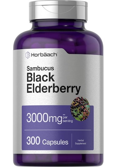Horbäach Sambucus Black Elderberry 300 Caps