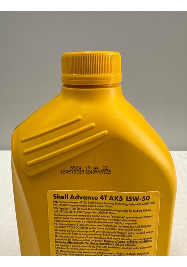 Advance 4t Ax5 15w50 1l Motosiklet Yağı Üretim Tarihi 2025