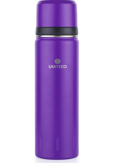 Santeco Kolima 2 Kapaklı Termos 1 L-mor
