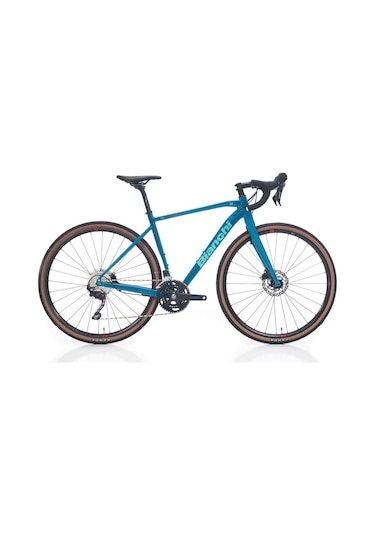 Bianchi Gr0014 Gravel Yol Bisikleti 2x10v Petrol M/50cm Siyah
