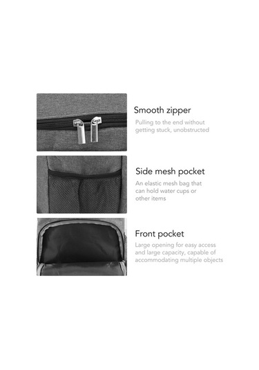 Jzcat- Darun Soğutucu Sırt Çantası, Kamp Yalıtımlı Sırt Çantası Siyah