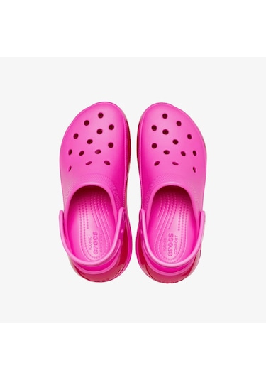 Crocs Classic Mega Crush Kadın Pembe Terlik Düz 207988 Pembe