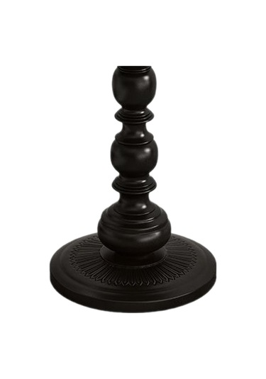 Suntek Magideal Kanepe Masası 52cm Yükseklik Dekor Siyah Küçük Siyah