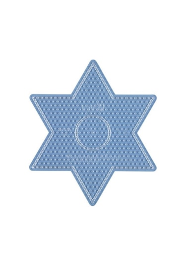 Hama Midi Boncuk Tablası - Büyük Yıldız - Şeffaf