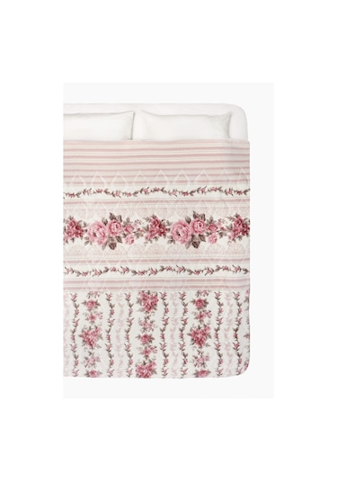 Sarar Battaniye Sarar Çift Kişilik Battaniye-bella Gül Çok Renkli