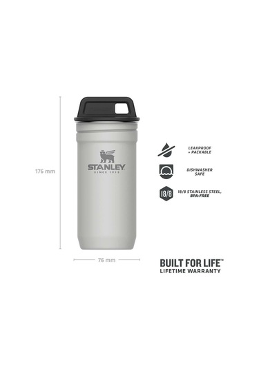 Stanley Adventure Çelik Shot Bardak Seti Beyaz