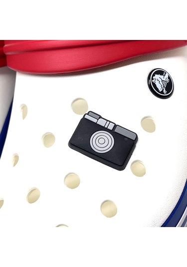 Crocs Terlik Süsü & Renkli Aksesuar Jibbitz Siyah (498053439)