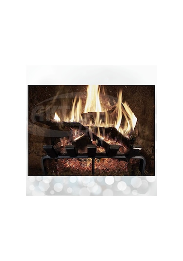 36 Cm X 32 Cm 6 Çubuklu Ekstra Şömine Izgarası Dar Gözlü Izgara