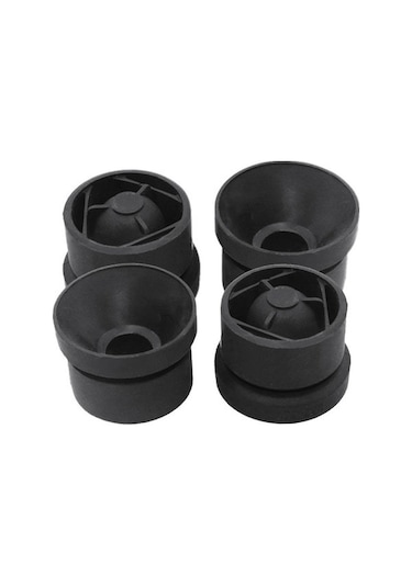 Mufunye Volkswagen Audi Uygun Motor Üst Kapak Lastik Zıttı, 4 Adet Gömme Jant Damper, Titreşim Önleyici Bant