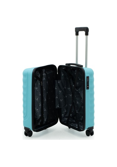 Babil Lüx Abs Küçük Boy Valiz 55 Cm Mavi