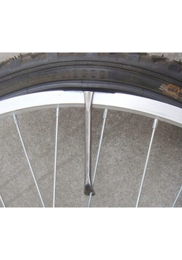Bisiklet Lastik Sökme Aparatı Metal Demir Levye 2 Adet Gri