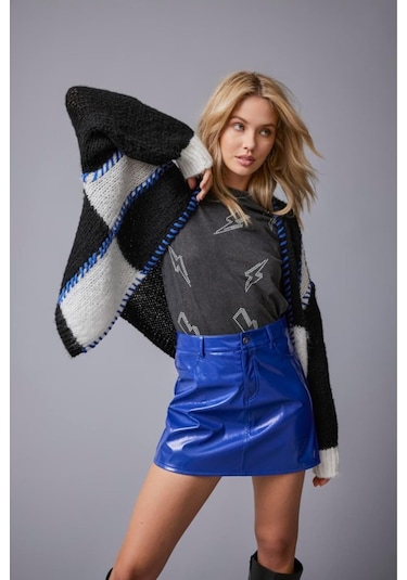 Onldenıse Lıfe Ls Open Cardıgan Knt Siyah15331399 Çok Renkli