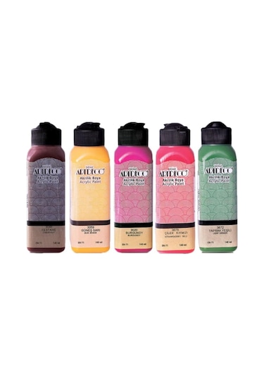 Artdeco Akrilik Boya Renk Seçmeli Canlı ve Pastel 140 ML