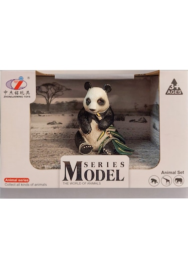 Calimera Toys Hayvan Figürleri Oyuncak Bambu Yiyen Panda Hayvan
