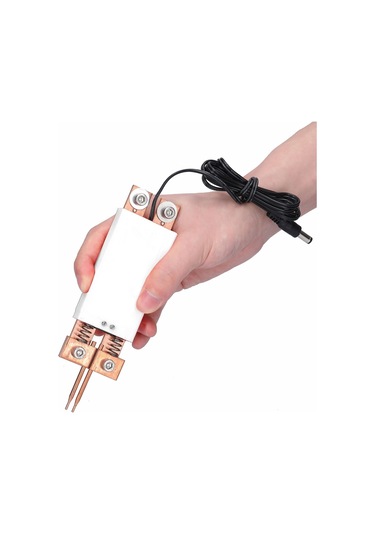 Hallow 18650 Pil İçin Entegre Tip Nokta Kaynak Kalem Otomatik Beyaz