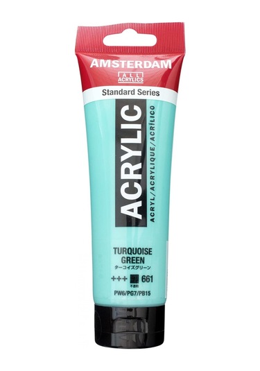 Amsterdam Standart Akrilik Boya 120ml Turquoise Green / 661 Diğer