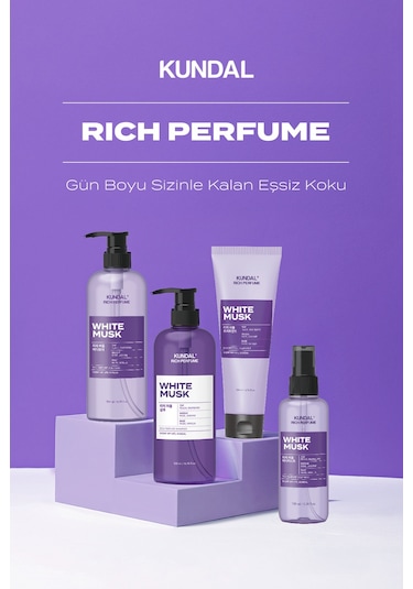 Kundal Rich Perfume Body Mist White Musk 100 ML