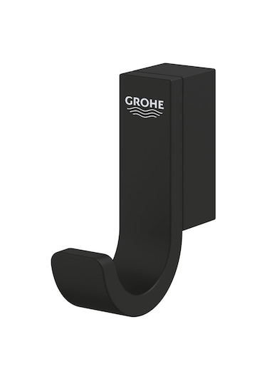 Grohe Selection Tekli Havlu Askısı Phantom Black - 41216kf0 Siyah