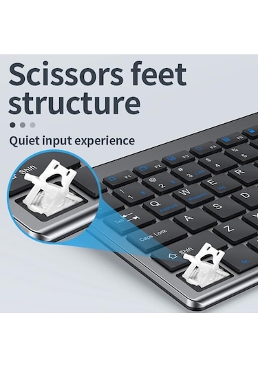 Coverzone Onezero ZR609 Bluetooth Kablosuz Klavye Mouse Set