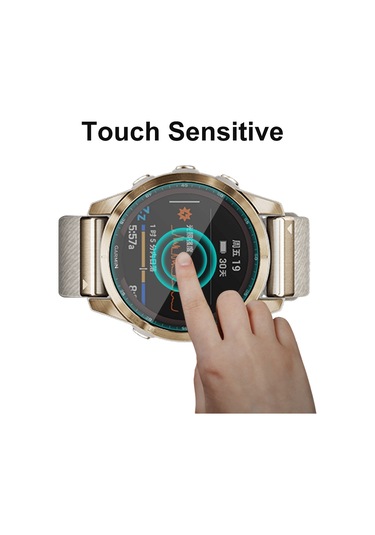 Garmin Fenix 7s İçin 2 Adet Enkay 0.2mm 9h Temperli Cam Ekran Koruyucu Film İzle