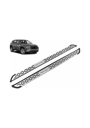Hyundai Tucson Yan Basamak Kromlu Model 2022-2024 Arası Uyumlu