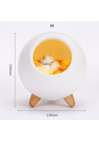 Başucu Lambası Led Gece Lambası Yeşil