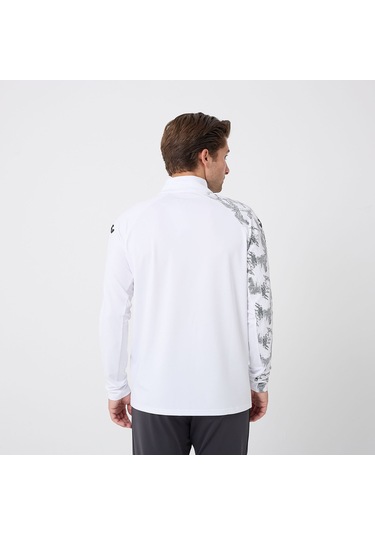 Beyaz Joma Erkek Futbol Sweatshirt Premium Training Sweat 9212328 BEYAZ