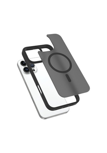 Joko İphone Uyumlu 16 Pro Kılıf Jota Seri Magsafe Kapak Gri